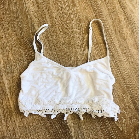 Urban Outfitters Tops - Urban Outfitters white crop